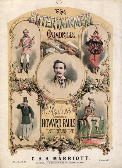 Le Quadrille de divertissement par C H R Marriott - Alfred Concanen