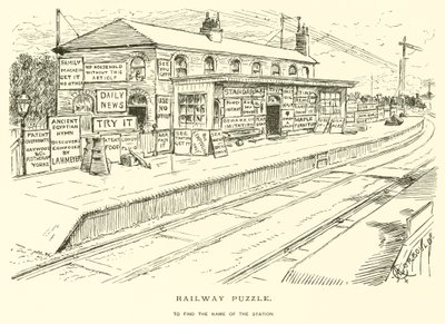 Puzzle ferroviaire - Alfred Courbould