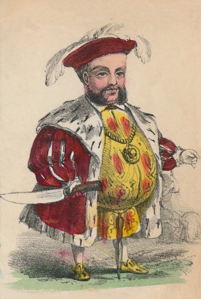 Henri VIII, 1856 - Alfred Crowquill