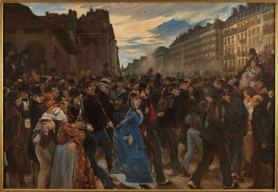Le départ des mobiles, en juillet 1870, vers 1879 - Alfred Dehodencq