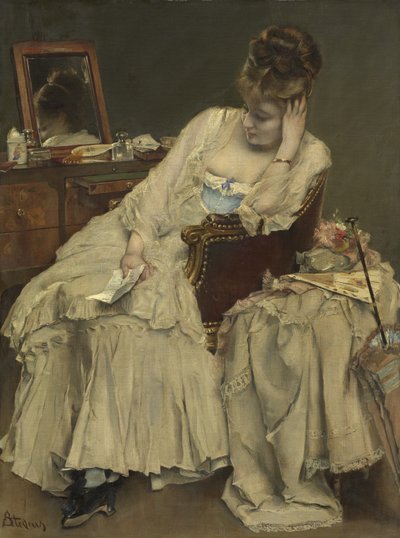 Souvenirs et regrets, vers 1874 - Alfred Emile Stevens