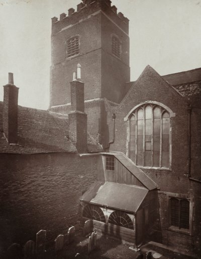 St. Bartholomews : Le cimetière vert sur le site de l