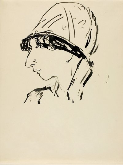 Tête de fille - Alfred H. Maurer