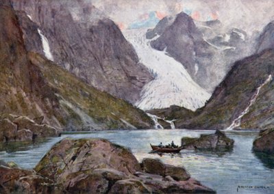 Glacier de Bondhus, Hardangerfjord - Alfred Heaton Cooper
