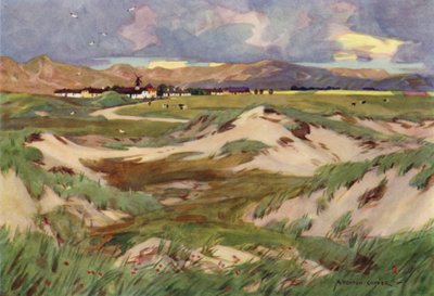 Danemark : Kandestederne, un hameau primitif dans le nord du Jutland - Alfred Heaton Cooper