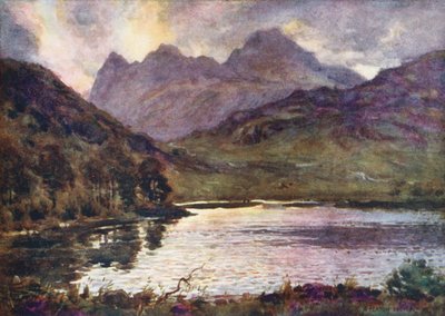 District des Lacs : Blea Tarn et Langdale Pikes - Alfred Heaton Cooper