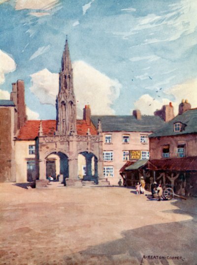 La Croix du Marché, Shepton Mallet - Alfred Heaton Cooper