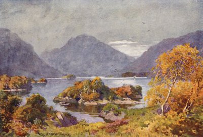 Le lac supérieur, Killarney - Alfred Heaton Cooper