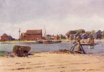 Walberswick Ferry, Suffolk - Alfred Heaton Cooper