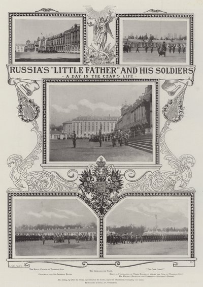 Le Petit Père de la Russie et ses Soldats - Alfred Hugh Fisher