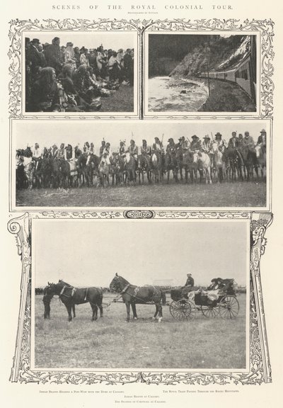Scènes de la tournée coloniale royale - Alfred Hugh Fisher