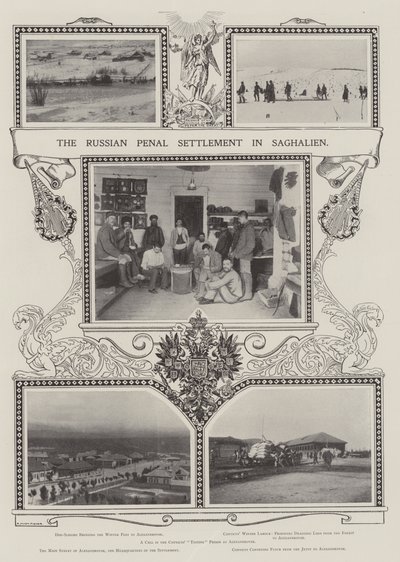 La colonie pénitentiaire russe à Sakhaline - Alfred Hugh Fisher