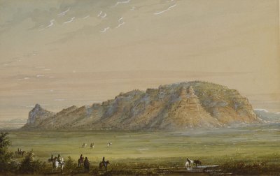 Les falaises de Scott - Alfred Jacob Miller