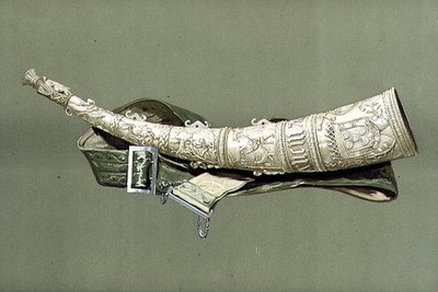 Un oliphant, probablement 1544, de 