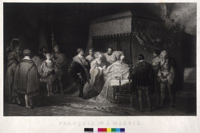 Le roi François Ier de France captif à Madrid - Alfred Johannot