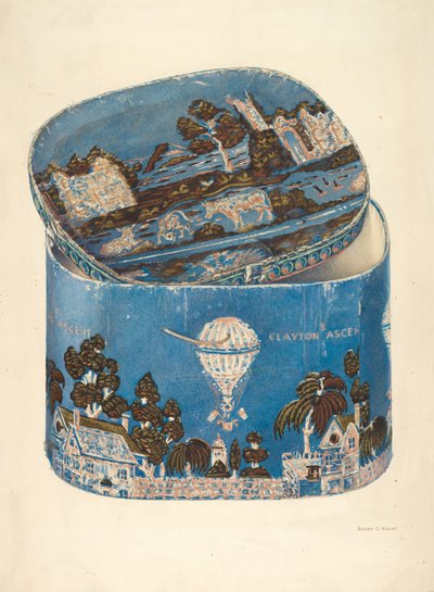Design de boîte à chapeau - Alfred Koehn