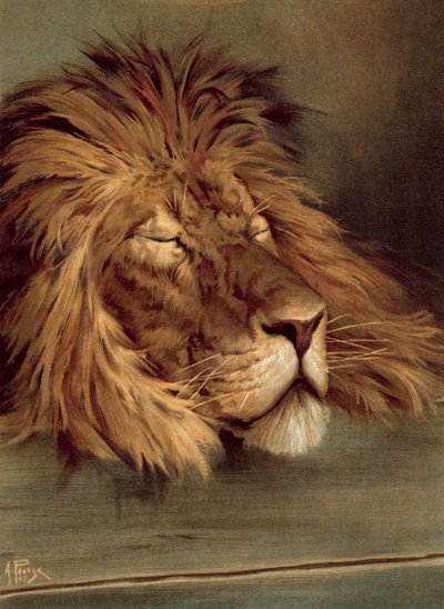 Le Lion britannique endormi - Alfred Pearse
