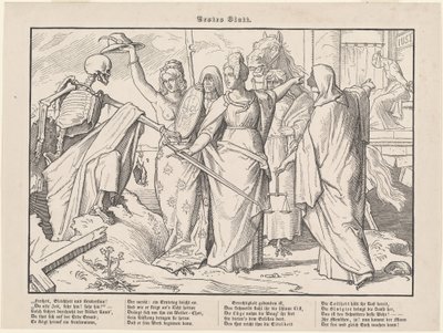 Auch ein Todtentanz I - Alfred Rethel