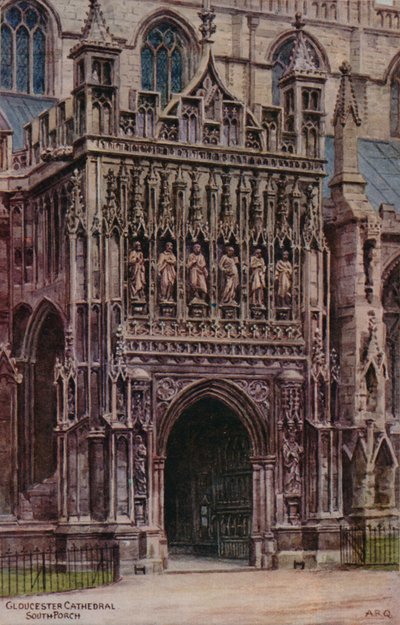 Cathédrale de Gloucester, Porche sud - Alfred Robert Quinton