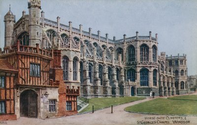 Cloîtres en fer à cheval et chapelle Saint-Georges, Windsor - Alfred Robert Quinton