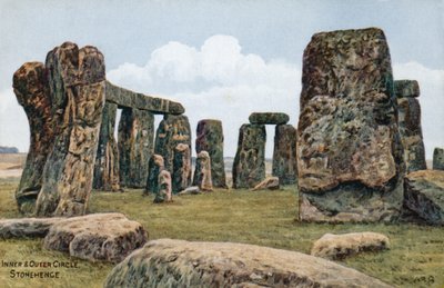 Cercle intérieur et extérieur, Stonehenge - Alfred Robert Quinton