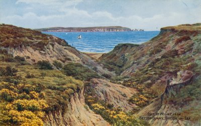 Île de Wight, de Becton Bunny, Barton-on-Sea - Alfred Robert Quinton