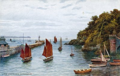 Looe, Entrée du port - Alfred Robert Quinton