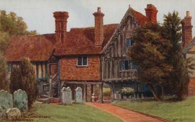 Porte de Lych du cimetière, Penshurst - Alfred Robert Quinton