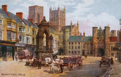 Place du Marché, Wells - Alfred Robert Quinton