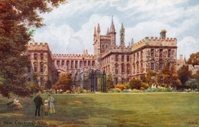 New College, Oxford - Alfred Robert Quinton