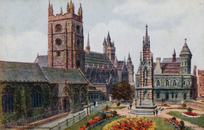 Plymouth, église Saint-André et Guildhall - Alfred Robert Quinton