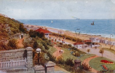 Jardins du pavillon de Spa et plage, Felixstowe - Alfred Robert Quinton
