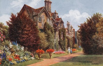 Les Cottages, Worcester College, Oxford - Alfred Robert Quinton