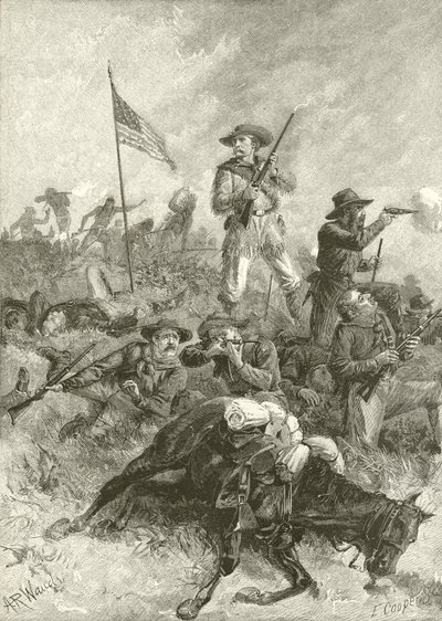 Le dernier combat de Custer - Alfred Rudolph Waud