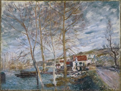Inondation à Moret, 1879 - Alfred Sisley