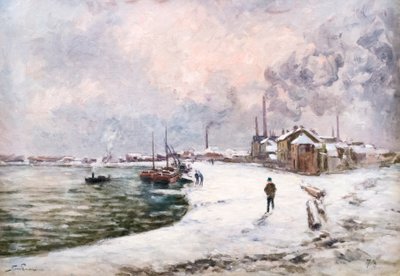 Ivry sous la neige - Alfred Sisley