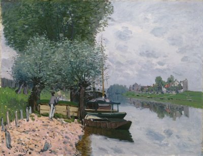 La Seine à Bougival - Alfred Sisley