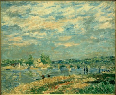 Le pont de Sèvres - Alfred Sisley