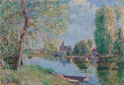 Printemps à Moret-sur-Loing, 1891 - Alfred Sisley