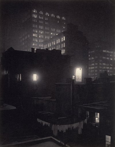 Depuis la fenêtre arrière, 291 - N.Y. - Alfred Stieglitz
