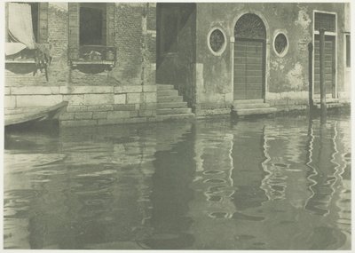Reflets—Venise - Alfred Stieglitz