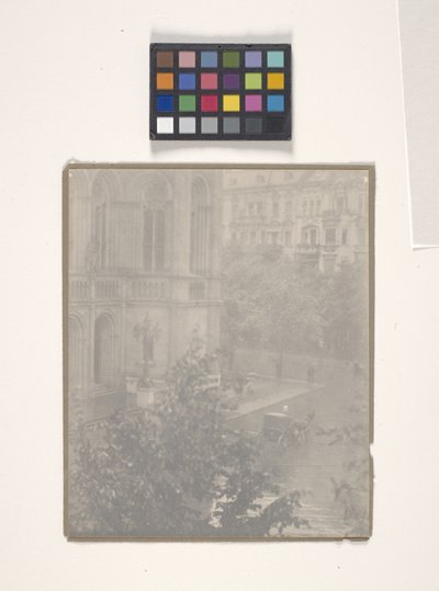 Instantané--De Ma Fenêtre, Berlin - Alfred Stieglitz
