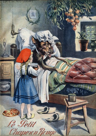 Le Petit Chaperon Rouge. Conte populaire. Illustration de Vaccari et Carrey dans la collection 