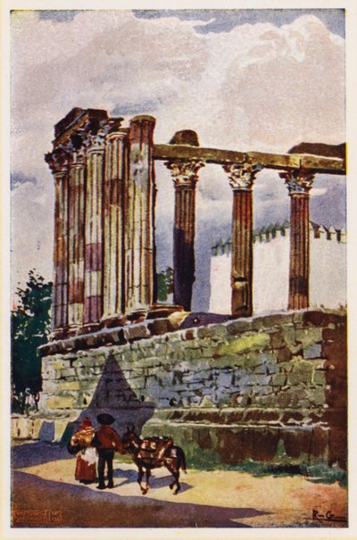 Temple de Diane, Évora, Portugal - Alfredo Roque Gameiro