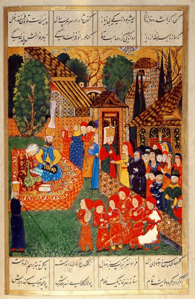 Un officier janissaire recrutant des devsirme pour le sultan Suleyman I (1495-1566), du 