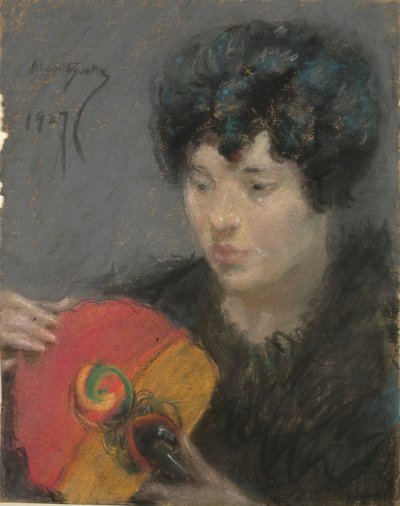 Étude avec ventilateur - Alice Pike Barney