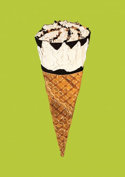 Un cornet de glace rafraîchissant - Alice Straker