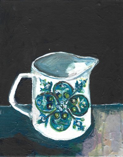 Nature morte avec pichet à fleurs - Alice White