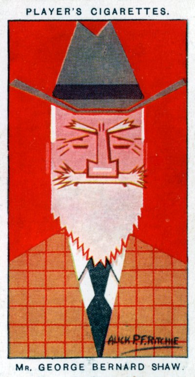 George Bernard Shaw, dramaturge irlandais, 1926 - Alick P. F. Ritchie
