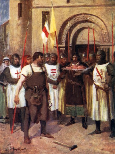 Hubert de Burgh et le forgeron - Allan (after) Stewart